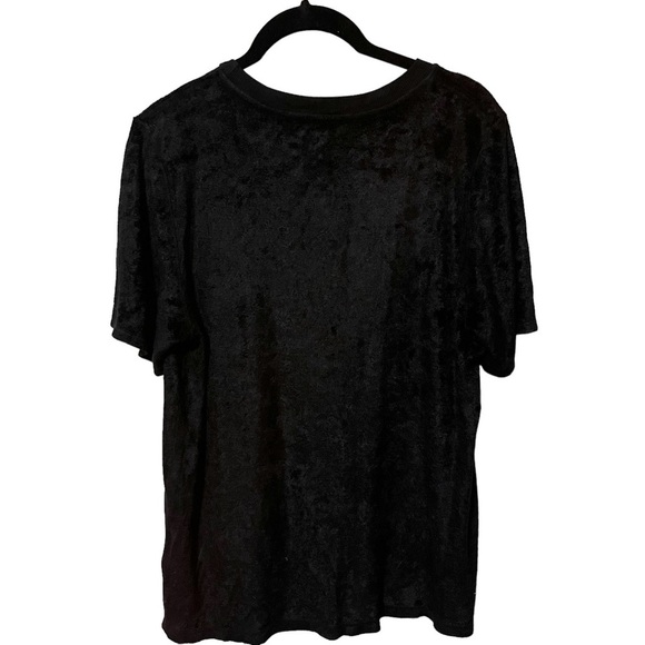 3/$30 MICHAEL STARS VELOUR T-SHIRT CREW NECK RELAXED FIT SHORT SLEEVE SZ M - Picture 7 of 10